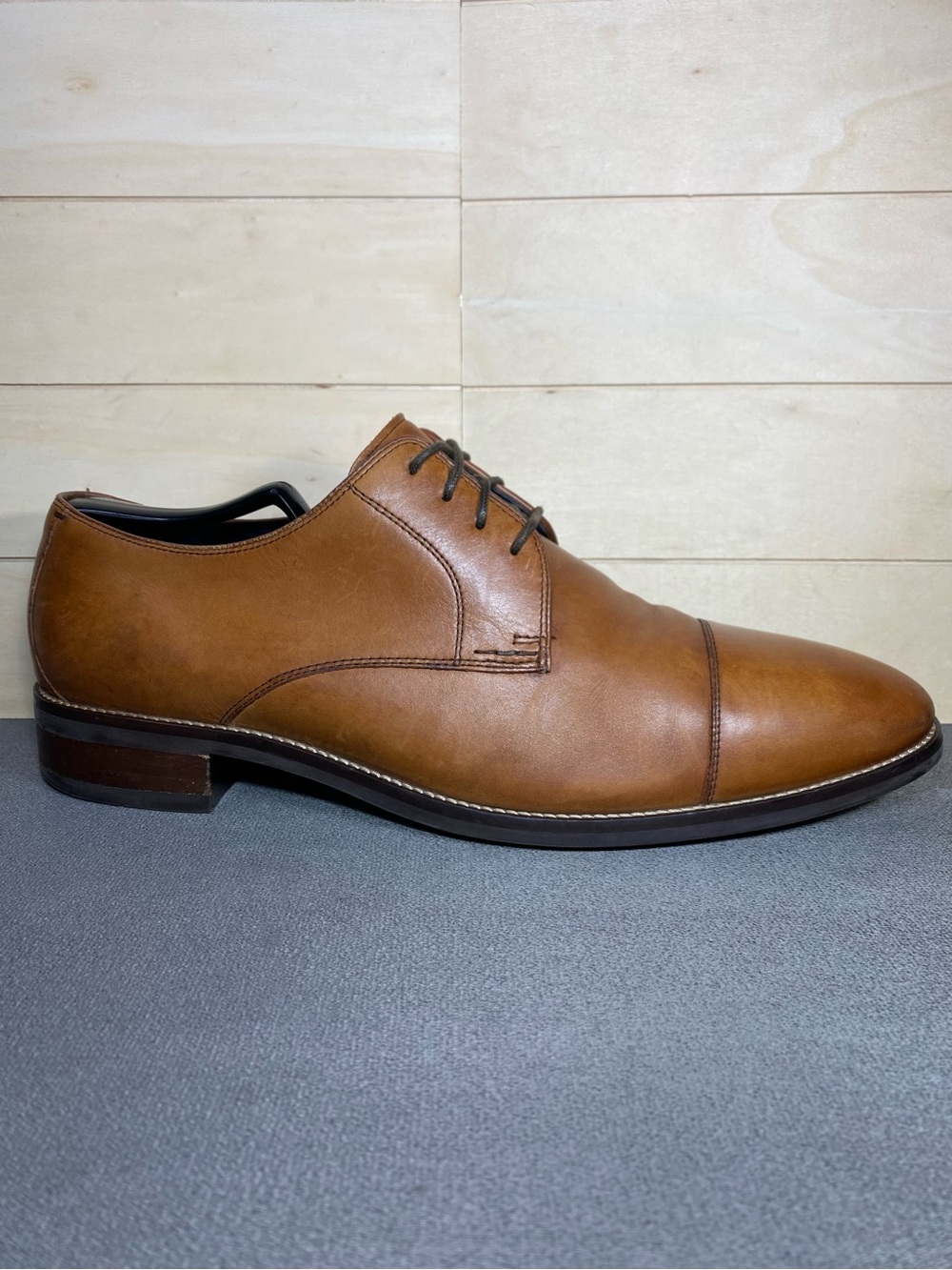 Cole Haan Williams Cap Toe Oxford Brown Leather Men's Size 11.5 M Shoes Derby